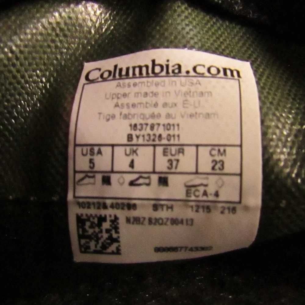 Columbia Powderbug Plus II Youth winter snow boots